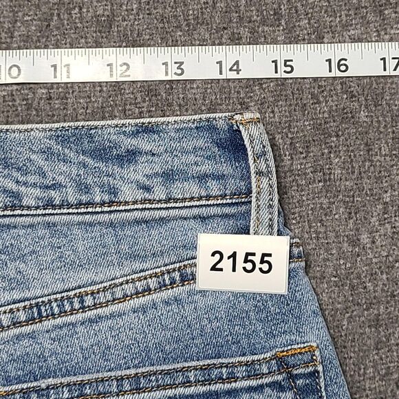 Arizona‎ Jeans Mens 30x30 Blue Distressed Loose Fit Straight Leg Denim Pants - Picture 10 of 10